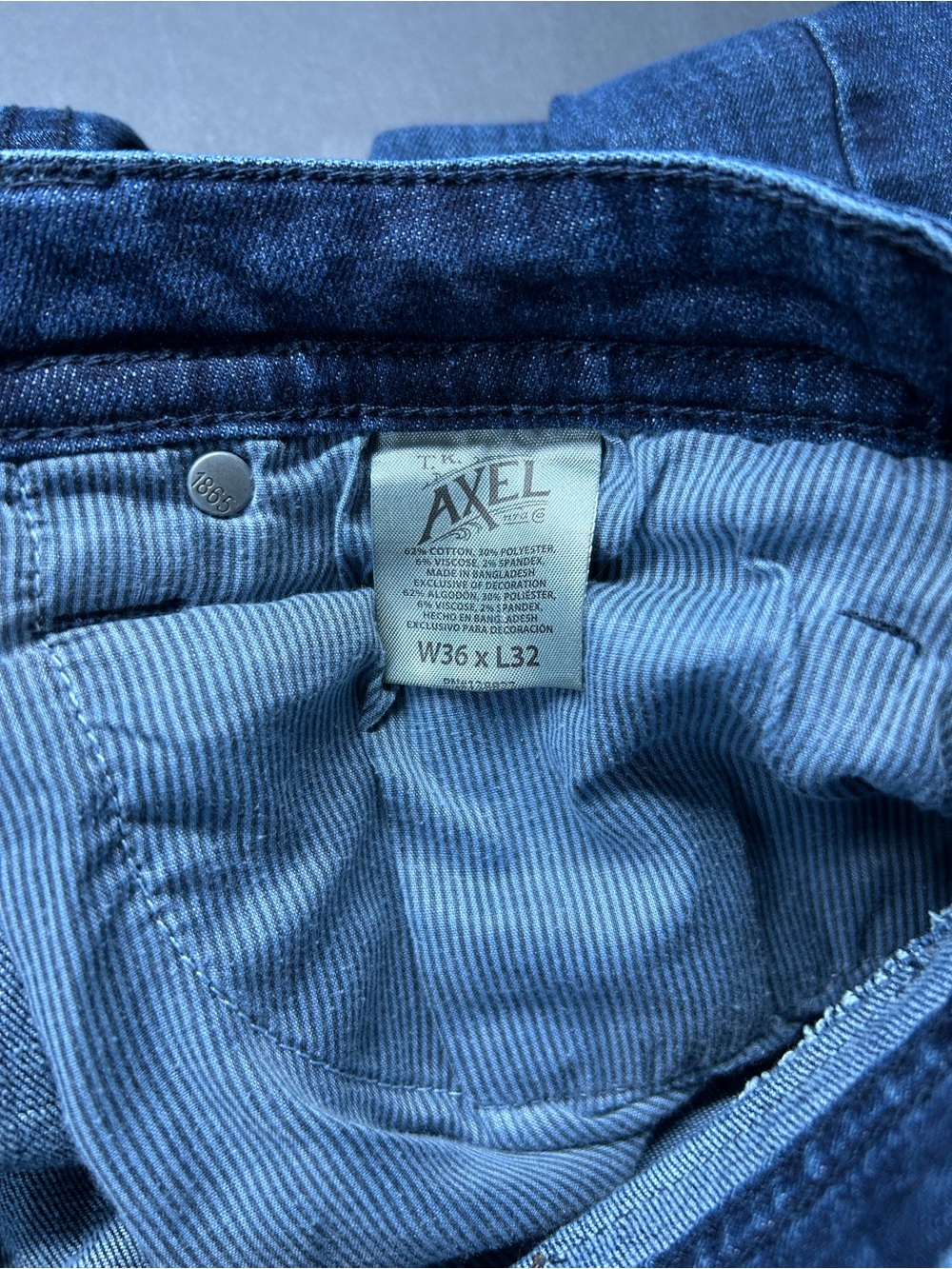 TK Axel Slim Boot Jeans, Mens 36x32, Western Cowboy jeans - Picture 7 of 11